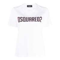 Tricouri DSQUARED2 Logo Cotton T-Shirt Femei