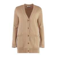 Cardigane Max Mara Villar Wool And Cashmere Cardigan Femei