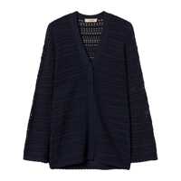 Cardigane TWINSET BLUE PERFORATED CARDIGAN Femei