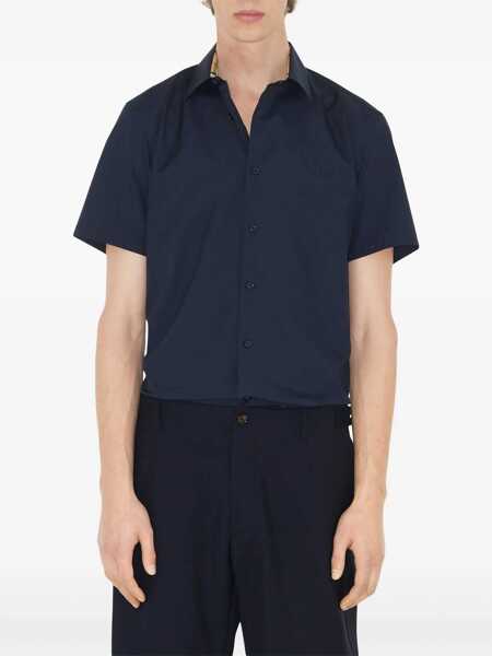Camasi casual Burberry Short Sleeve Shirt NAVY Barbati (BM 18109804) 2