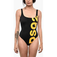 Costume de baie intregi Nylon One Piece Swimsuit With Side Contrasting Monogram Femei