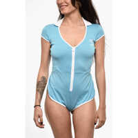 Tricouri Polo Two-Tone Body With Polo Neck Femei