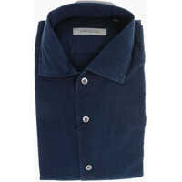 Camasi casual Jacquard Cotton Shirt With Standard Collar Barbati
