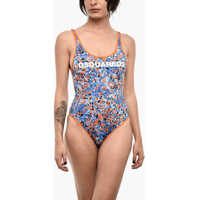 Costume de baie intregi Floral-Motif One Piece Swimsuit Femei