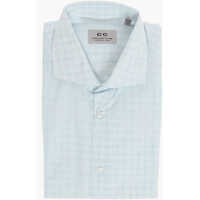 Camasi casual CORNELIANI Cc Collection Checked Cotton Shirt