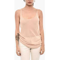 Bluze Sheer Silk And Nylon Top Femei
