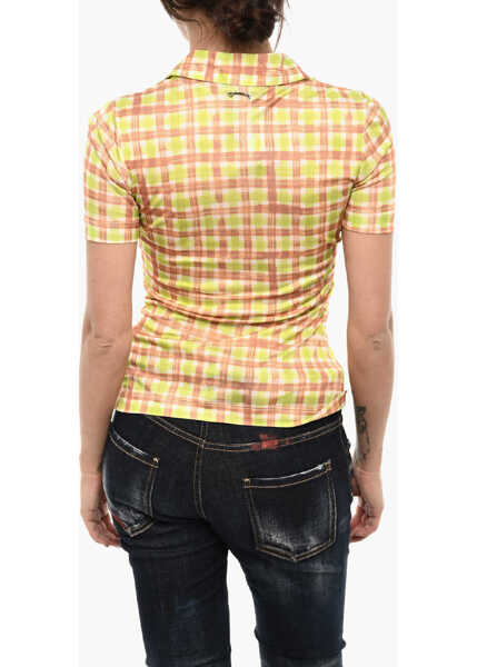 Camasi casual DSQUARED2 Slim Fit Checked Casual Shirt Multicolor Femei (BM 18110053) 2