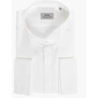 Camasi elegante Cc Collection Stretch Cotton Wing-Tip Shirt Barbati