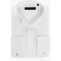 Camasi elegante Code Wing-Tip Shirt With Concealed Closure Barbati