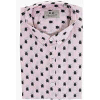 Camasi casual Cc Collection Short-Sleeved Scarab Shirt With Button-Down Co Barbati