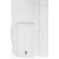 Camasi CORNELIANI pentru Barbati - Camasi casual CORNELIANI Hidden Fastening Slim Fit Shirt White Barbati (BM 18110164) - B-mall.ro