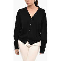 Cardigane V-Neck Lightweight Cardigan With Breast Pocket Femei