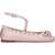 Valentino Garavani Satin "Rockstud" Ballerina LILAC