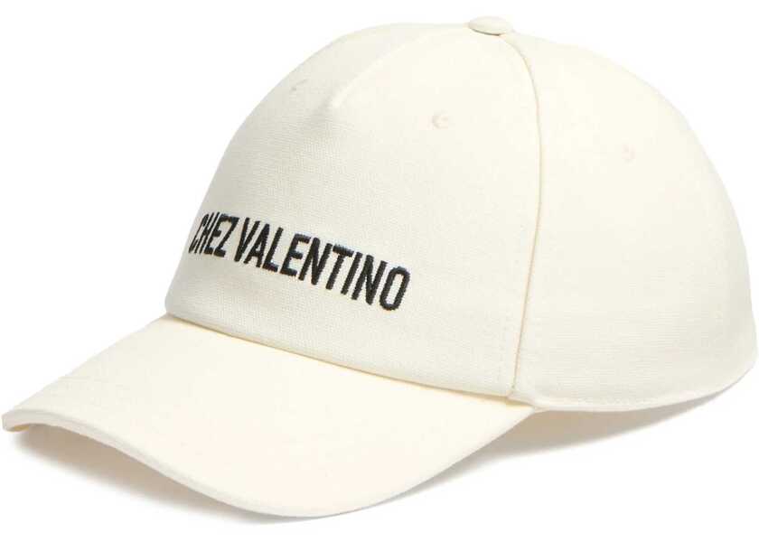 Sepci Valentino Garavani Baseball Cap With Embroidery IVORY Femei (BM 18110386) 1