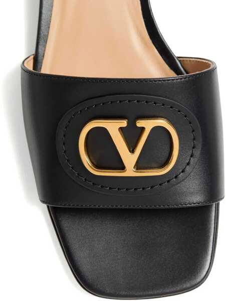 Sandale Valentino Garavani Vlogo Signature Sandal BLACK Femei (BM 18110392) 4