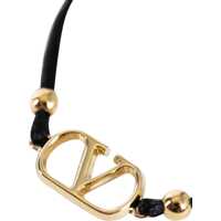Bijuterii Valentino Garavani pentru Barbati - Bratari Valentino Garavani Vlogo Signature Bracelet BLACK Barbati (BM 18110428) - B-mall.ro