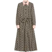 Rochii casual "Toute La V" Twill Midi Dress Femei