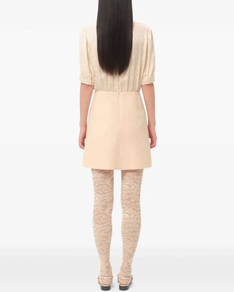 Rochii casual Valentino Garavani Crepe Couture Short Dress IVORY Femei (BM 18110455) 5