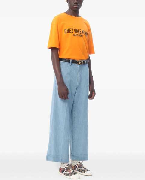 Blugi drepti Valentino Garavani Denim Pants With Lapels DENIM Barbati (BM 18110488) 2