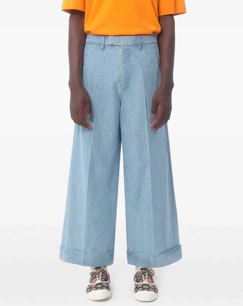 Blugi drepti Valentino Garavani Denim Pants With Lapels DENIM Barbati (BM 18110488) 3