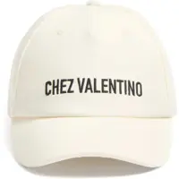 Sepci pentru Barbati - Sepci Valentino Garavani Baseball Cap With Embroidery IVORY Barbati (BM 18110527) - B-mall.ro