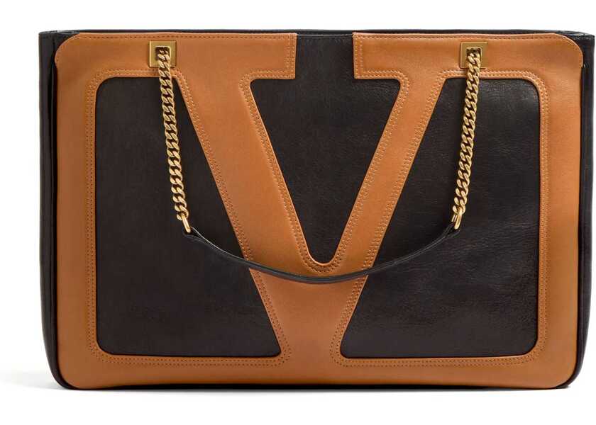 Genti de umar Valentino Garavani Viva Superstar Medium Shopping Bag BLACK Femei (BM 18110542) 1