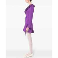 Rochii Valentino Garavani Dama - Rochii casual Valentino Garavani Crepe Couture Short Dress PURPLE Femei (BM 18110632) - B-mall.ro