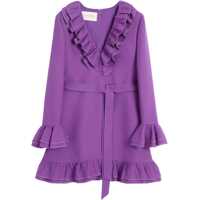 Rochii casual Crepe Couture Short Dress Femei