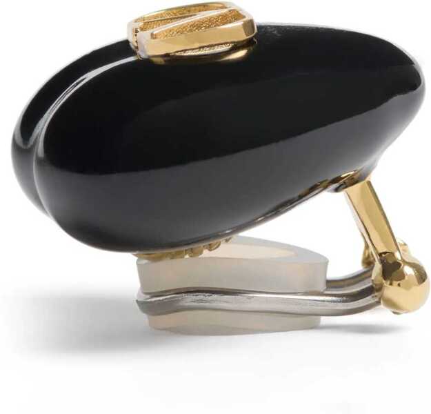 Cercei Valentino Garavani Coeur Royal Earrings BLACK Femei (BM 18110653) 3