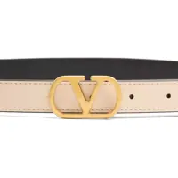 Accesorii Dama - Curele Valentino Garavani Vlogo Signature Belt WHITE Femei (BM 18110656) - B-mall.ro