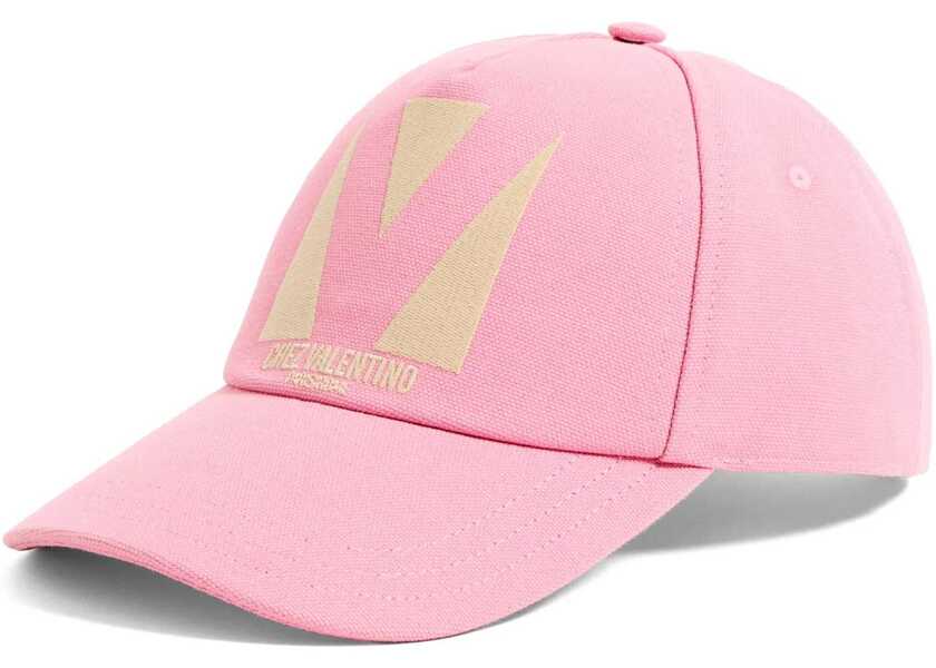 Sepci Valentino Garavani Chez Valentine Baseball Hat PINK Femei (BM 18110734) 2