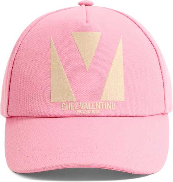 Sepci Valentino Garavani Chez Valentine Baseball Hat PINK Femei (BM 18110734) 1