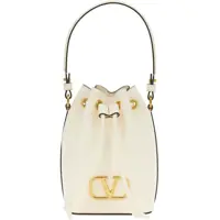 Genti tip postas "Vlogo Singature" Mini Bucket Bag Femei