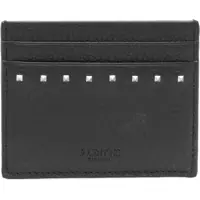 Portofele Garnet Calfskin "Rockstud" Card Holder Barbati