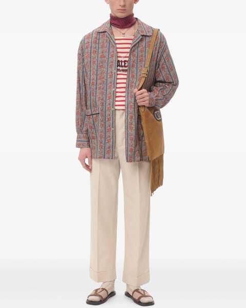 Camasi casual Valentino Garavani Pajama Shirt With Voyage Imaginaire Print MULTICOLOUR Barbati (BM 18110755) 2