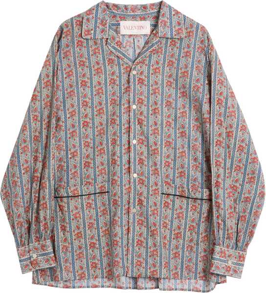 Camasi casual Valentino Garavani Pajama Shirt With Voyage Imaginaire Print MULTICOLOUR Barbati (BM 18110755) 1