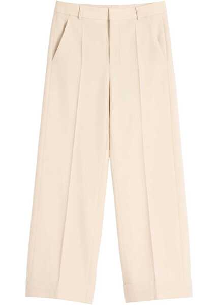 Pantaloni casual Valentino Garavani Wool Pants BEIGE Barbati (BM 18110776) 1