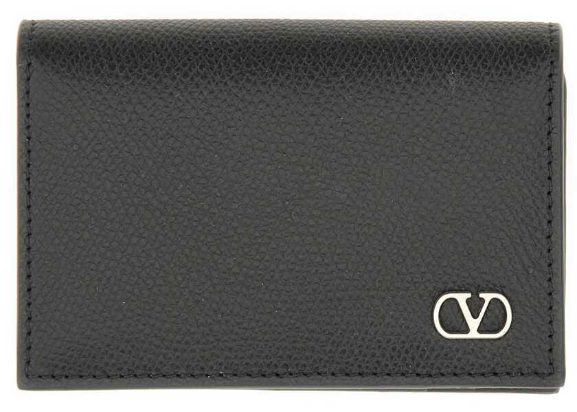 Portofele Valentino Garavani Vlogo Signature Wallet BLACK Barbati (BM 18110779) 1