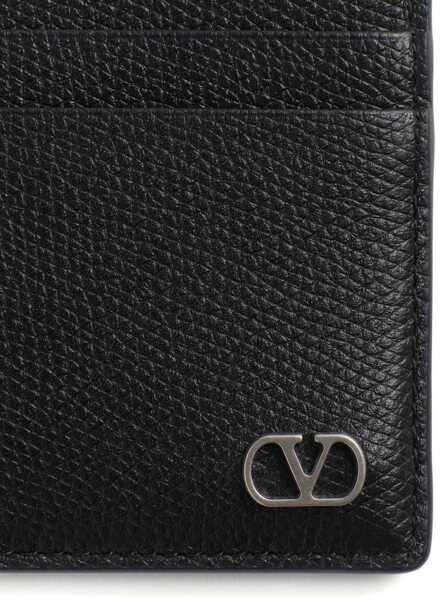 Portofele Valentino Garavani Vlogo Signature Card Holder BLACK Barbati (BM 18110785) 4