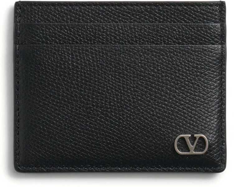 Portofele Valentino Garavani Vlogo Signature Card Holder BLACK Barbati (BM 18110785) 1