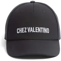 Sepci pentru Barbati - Sepci Valentino Garavani Baseball Cap With Embroidery BLACK Barbati (BM 18110797) - B-mall.ro