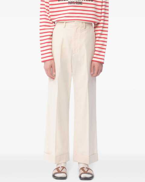 Pantaloni casual Valentino Garavani Pants With Lapels IVORY Barbati (BM 18110803) 3