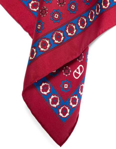 Esarfe Valentino Garavani Silk Twill Scarf RED Barbati (BM 18110824) 2