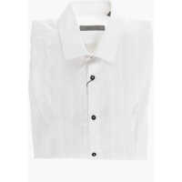 Camasi elegante Cotton Tuxedo Shirt With Standard Collar Barbati
