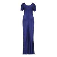 Rochii Alberta Ferretti Dama - Rochii Alberta Ferretti Alberta Ferretti Satin Dress BLUE Femei (BM 18111261) - B-mall.ro