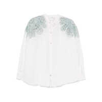 Camasi Forte_Forte Embroidered Cotton Blend Shirt Femei