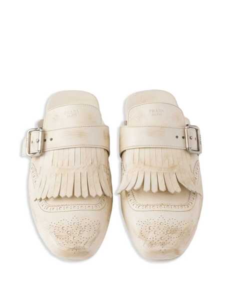 Sandale Prada Prada Slippers WHITE Femei (BM 18111501) 4