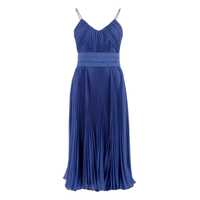 Rochii Max Mara Clarino Pleated Midi Dress Femei