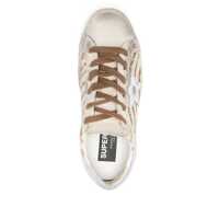 Incaltaminte Golden Goose Dama - Sneakers Golden Goose Golden Goose Super Star Zebra Horsy Upper Suede Toe And Heel Laminated Star Shoes WHITE Femei (BM 18114135) - B-mall.ro
