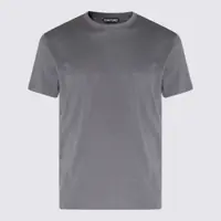 Tricouri Polo Tom Ford T-Shirt E Polo Grigio Barbati